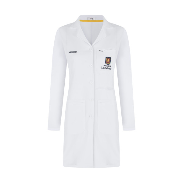Bata Femenina Medicina Sabana